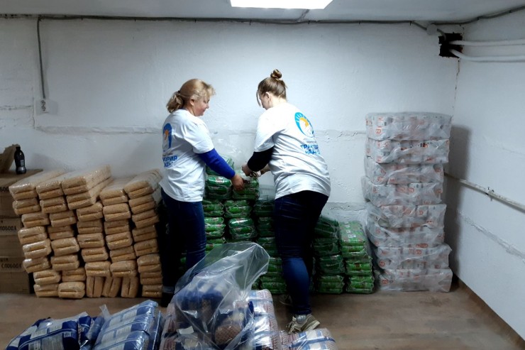 Пермский филиал фонда собрал 500 продуктовых наборов для жителей Перми и Пермского края